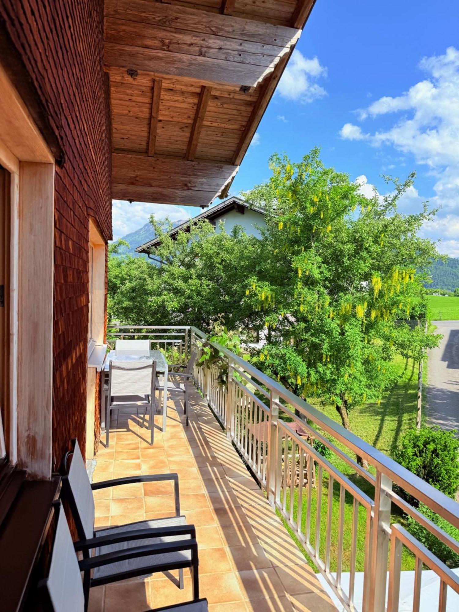 Wiesen Appartment Schwarzenberg im Bregenzerwald Bagian luar foto